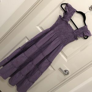 Hill House Plum Floral Jacquard Ellie Nap Dress